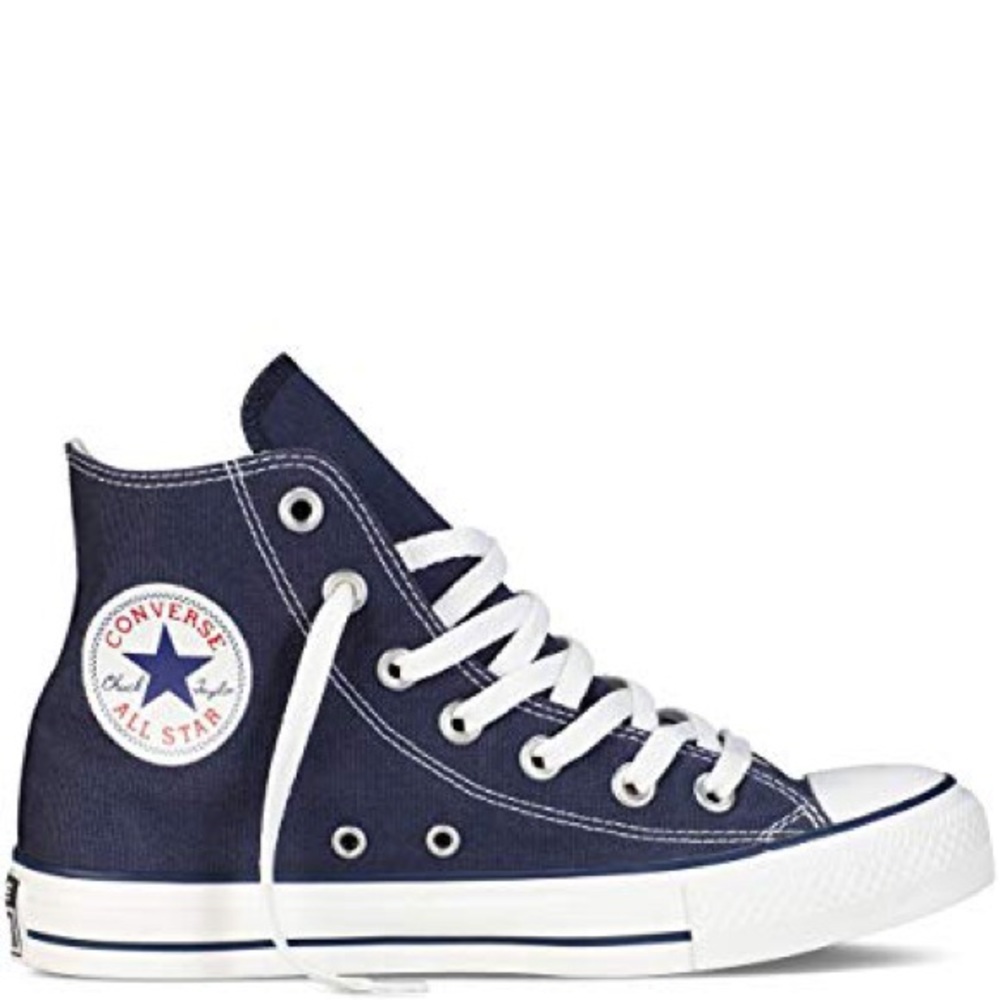 Navy blue converse